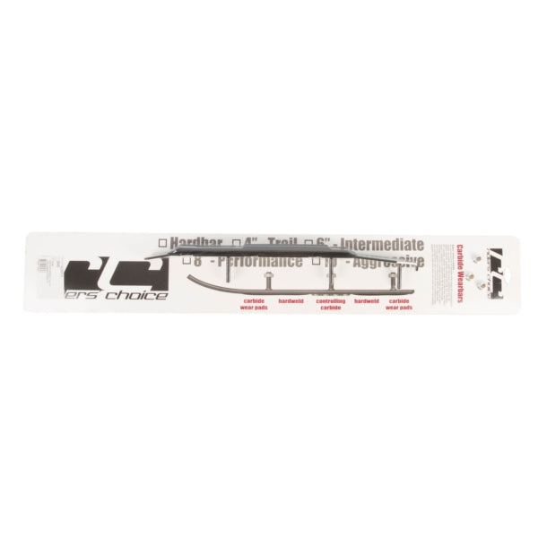 DUAL CARBIDE WEARBAR 60D POL