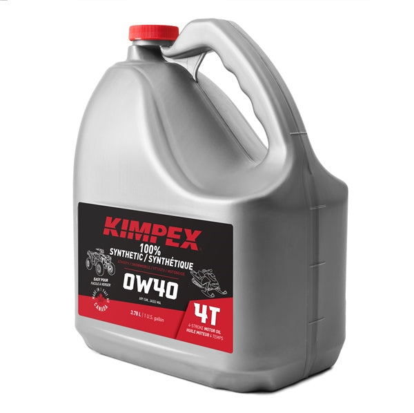 OIL ENGINE SNWMOB/ATV 0W40 3.78L SYNT