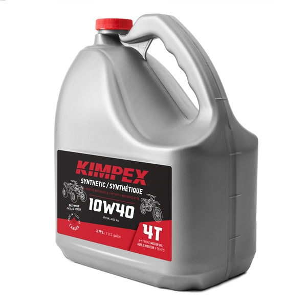 OIL ENGINE MOTO/ATV 10W40 3.78L SYNT
