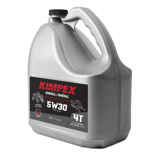 OIL ENGINE SNWMOB/ATV 5W30 3.78L MNRAL