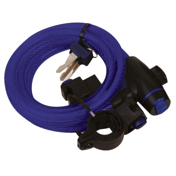 CABLE LOCK 1,8MX12MM BL OXFORD