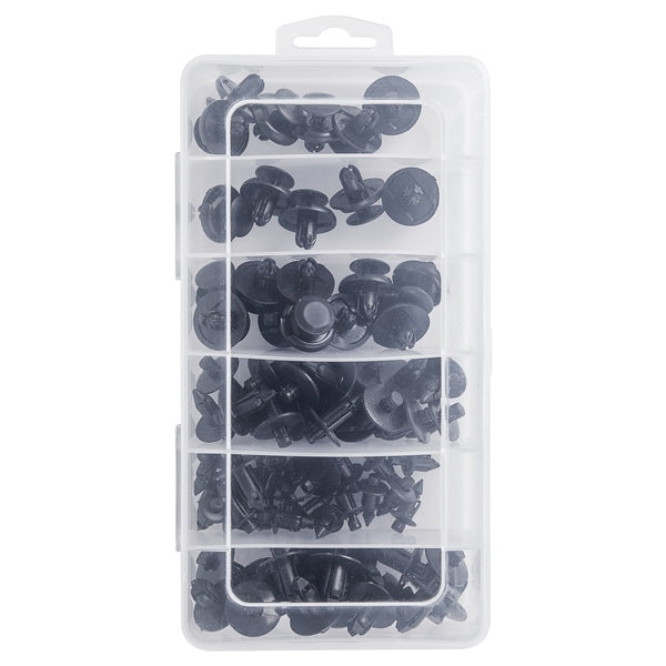 NYLON RIVET KIT (80PCS) KIMPEX