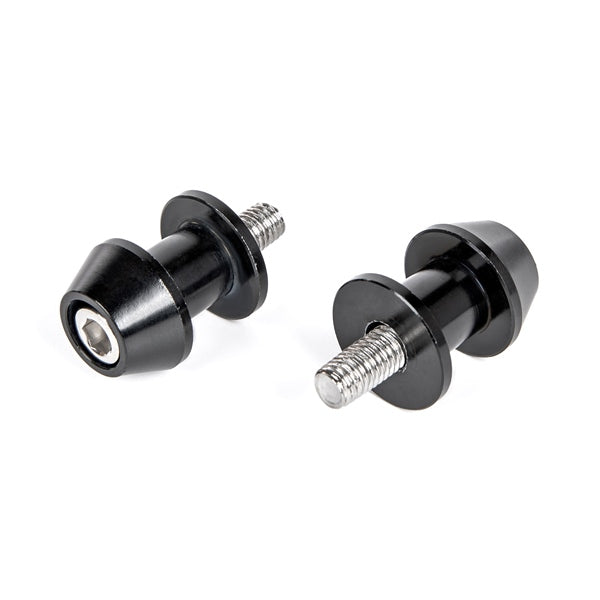 SWINGARM SPOOLS M8 BK PAIR KIMPEX