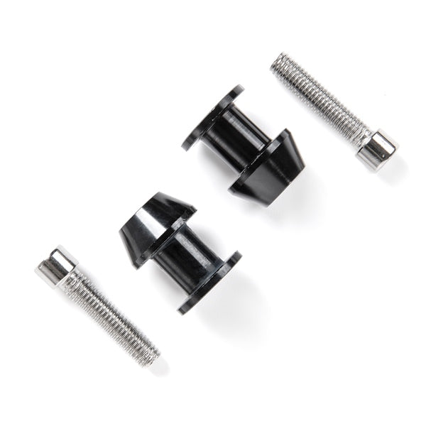 SWINGARM SPOOLS M8 BK PAIR KIMPEX