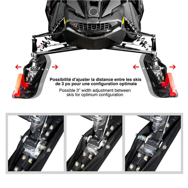 SKI STEALTH KIT BK SKI-DOO KIMPEX