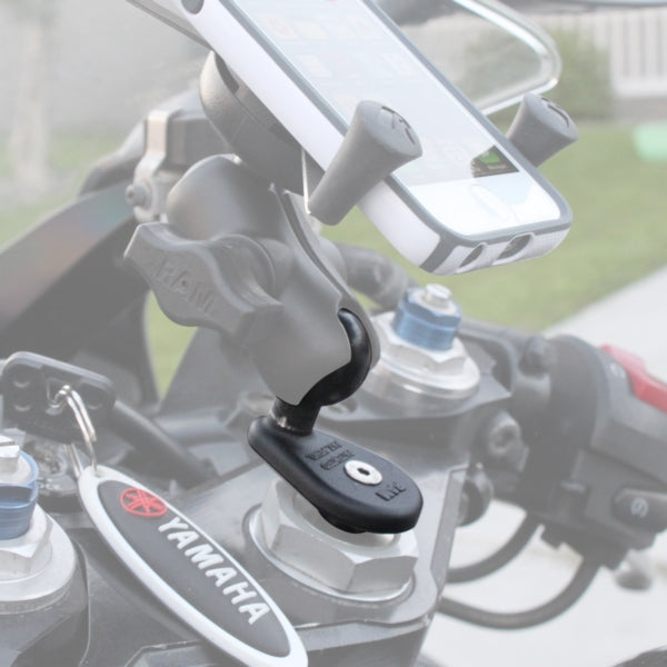 CYCLE STEM BASE W/BALL 1" RAMMOUNT