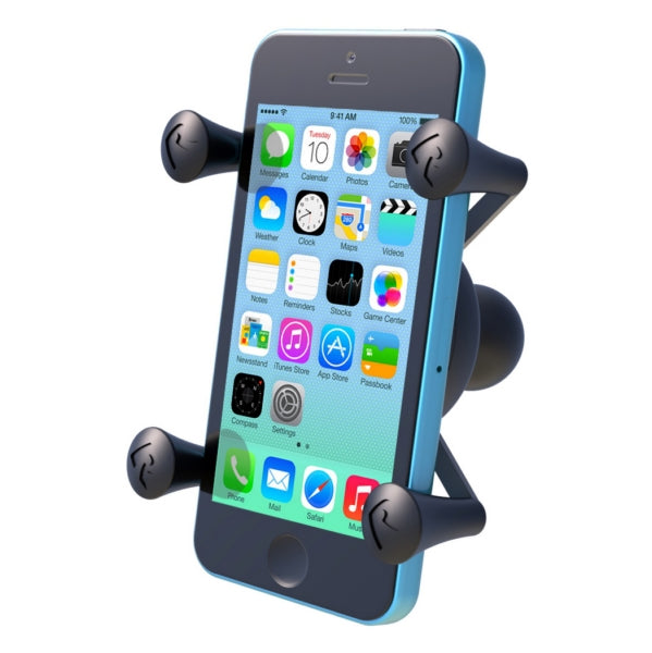 PHONE HOLDER ADJUST W/BALL 1" X-GRIP