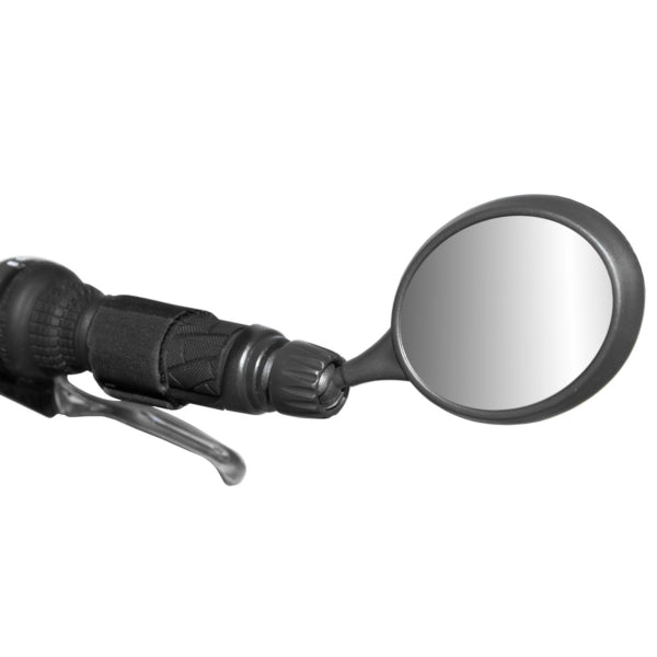 OVAL HANDLEBAR MOUNT MIRROR 4"