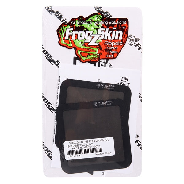 SQUARE 3" X 3" VENT KIT (2PC) FROGZSKIN