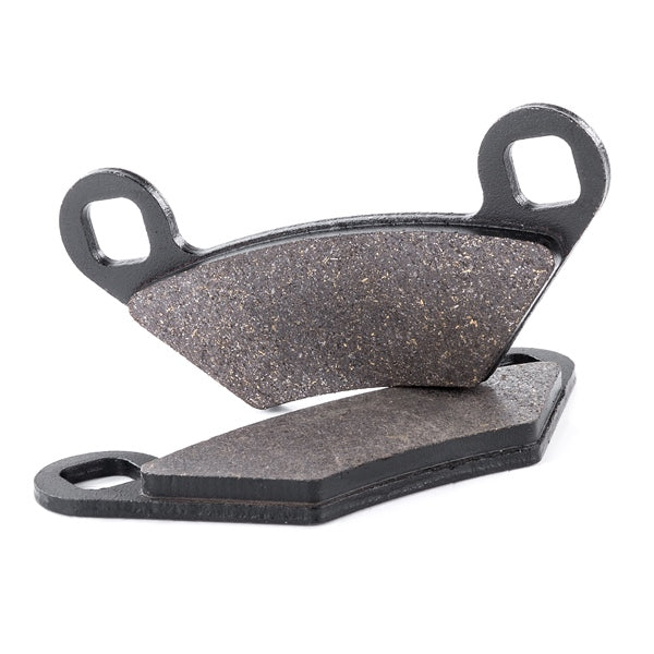 BRAKE PAD FT/RR POL SEMI-METALLIC