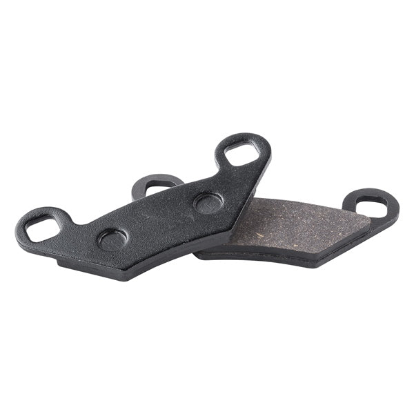 BRAKE PAD FT/RR POL SEMI-METALLIC