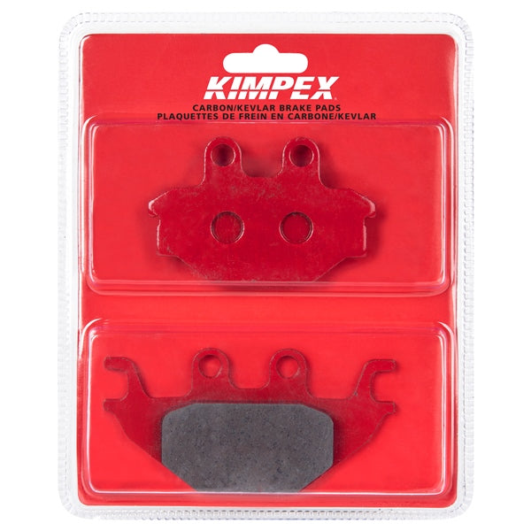 BRAKE PAD FT/RR A/C KEVLAR/CARBON
