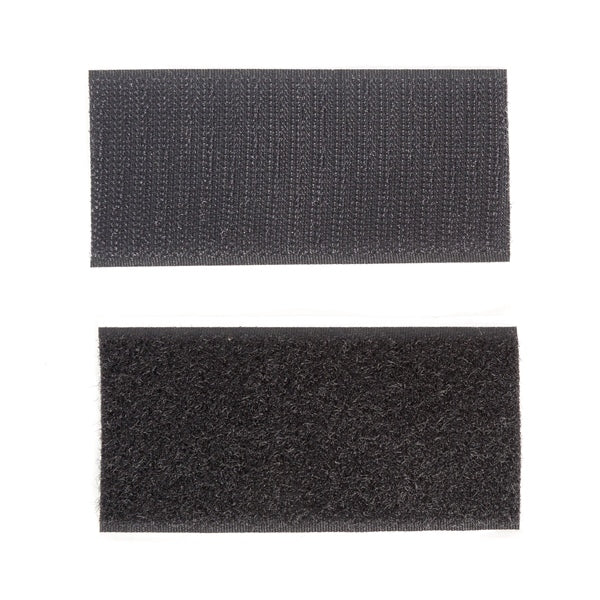 VELCRO HOOK ADHESIF 2" BK X 4"