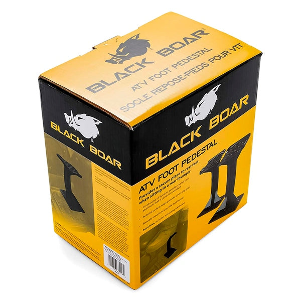 FOOT PEDESTAL ATV QTY2 BLACKBOAR
