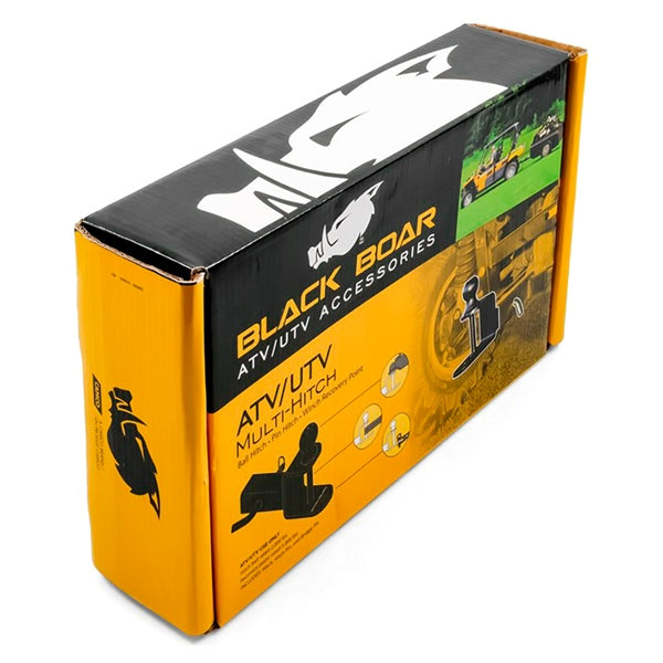 BALLMOUNT 2" BALL 1-1/4" SHANK BLACKBOAR