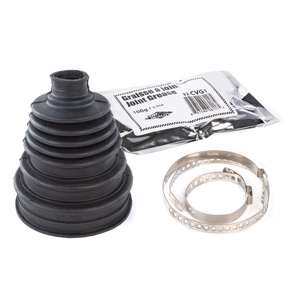 BOOT KIT W/CLIPS & GREASE UNIV POL A/C