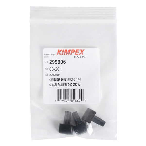 CAM SLIDER SHOE BRP QTY 3 FT