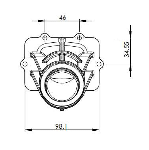 CARBURETOR FLANGE