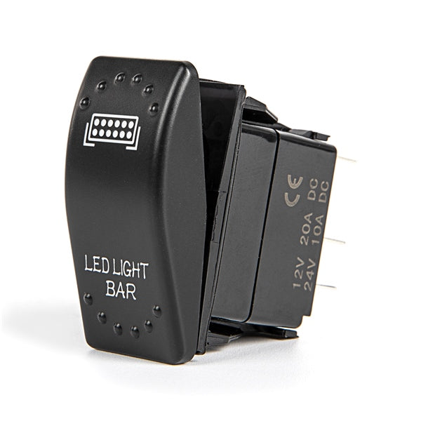SWITCH ROCKER LED BAR ON/OFF BL KIMPEX