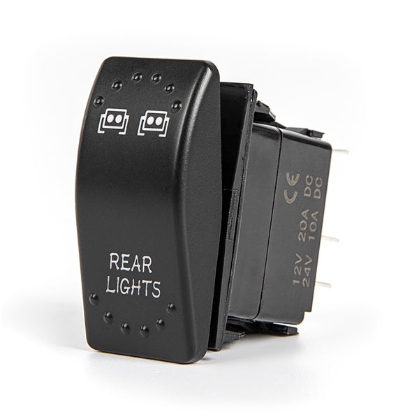 SWITCH ROCKER REAR LED ON/OFF RD KIMPEX
