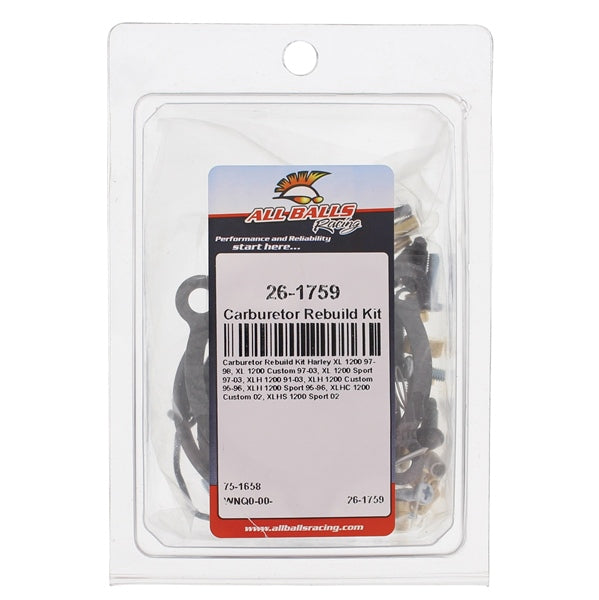 CARBURETOR REBUILD KIT ALLBALLS
