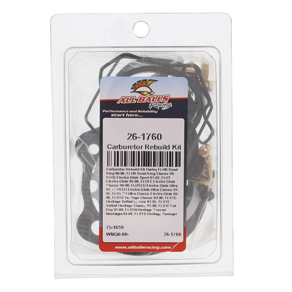 CARBURETOR REBUILD KIT ALLBALLS