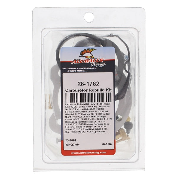 CARBURETOR REBUILD KIT ALLBALLS