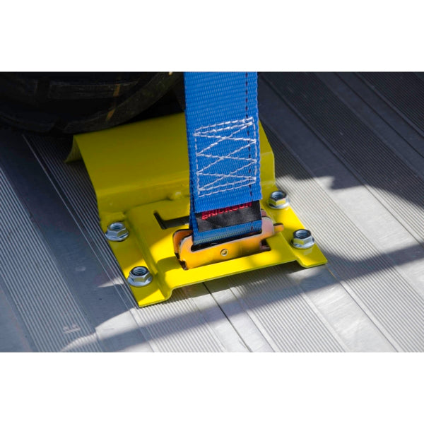 WINCH STRAP 2"X6" BL/YE ERICKSON