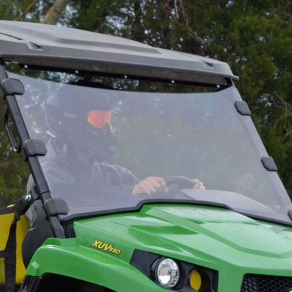 WINDSHIELD FLIP CLR JDEERE SUPERATV