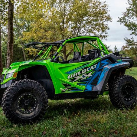 WINDSHIELD FLIP CLR C-AM SUPERATV