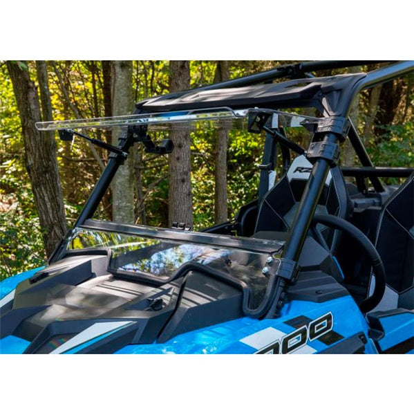 WINDSHIELD FLIP CLR POL SUPERATV