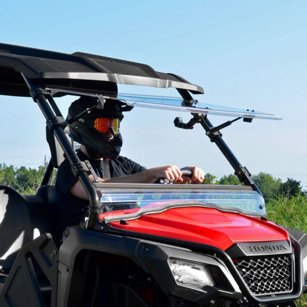 WINDSHIELD FLIP CLR HON SUPERATV