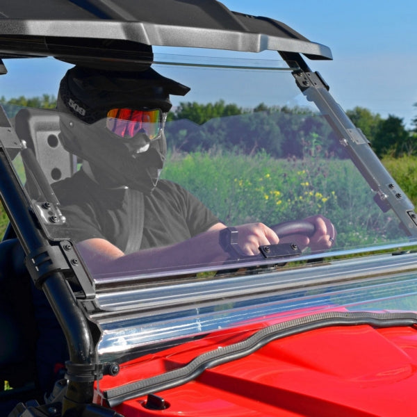 WINDSHIELD FLIP CLR HON SUPERATV