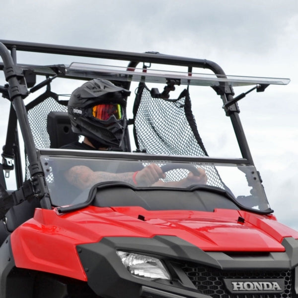 WINDSHIELD FLIP CLR HON SUPERATV