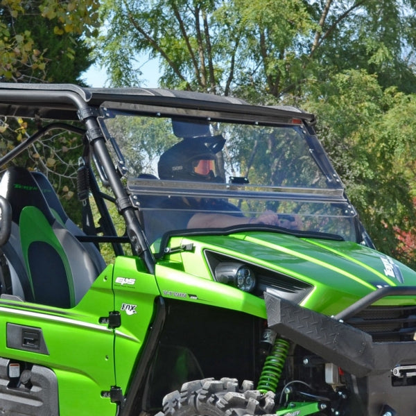WINDSHIELD FLIP CLR KAWA SUPERATV
