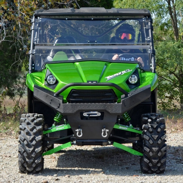 WINDSHIELD FLIP CLR KAWA SUPERATV