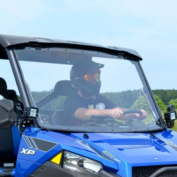 WINDSHIELD FLIP CLR POL SUPERATV