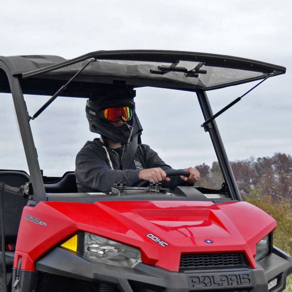 WINDSHIELD FLIP CLR POL SUPERATV