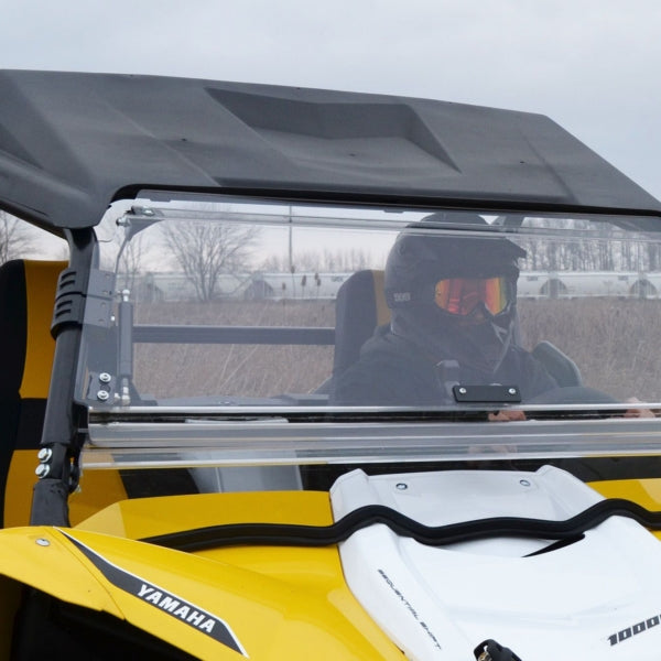 WINDSHIELD FLIP CLR YAM SUPERATV