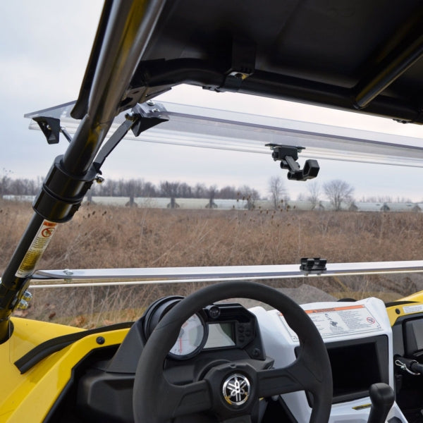 WINDSHIELD FLIP CLR YAM SUPERATV