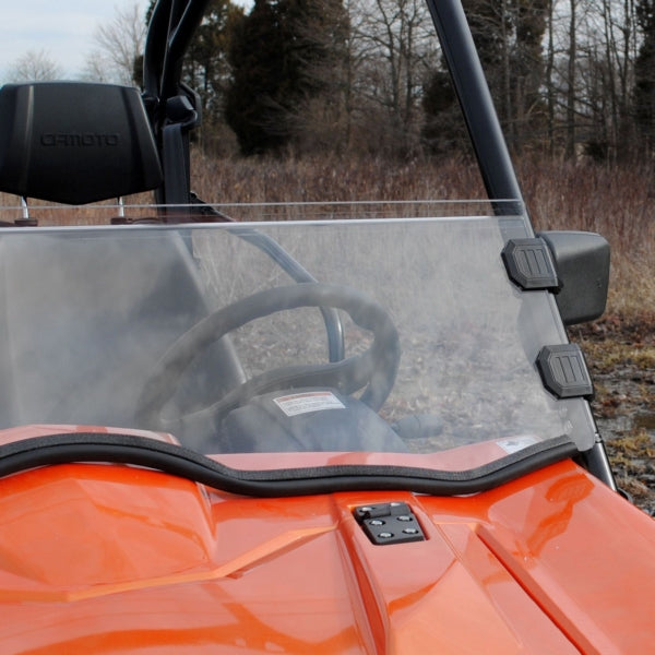 WINDSHIELD HALF CLR CFMOTO SUPERATV