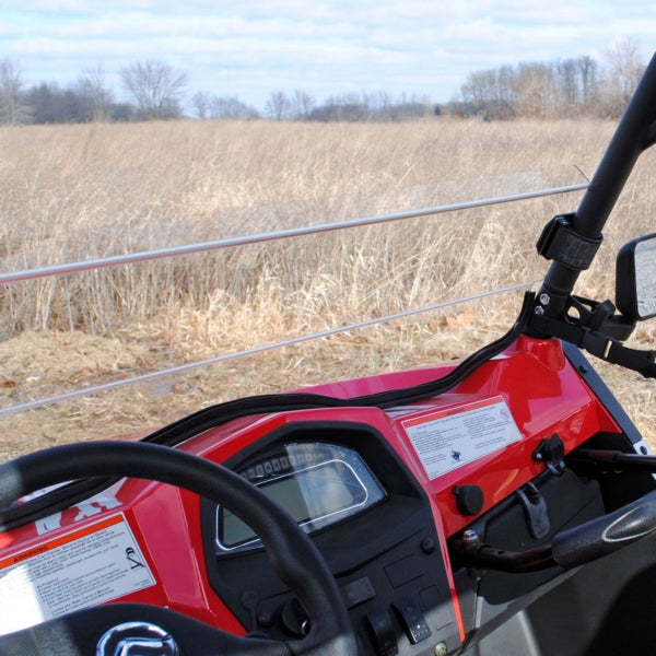 WINDSHIELD HALF CLR CFMOTO SUPERATV