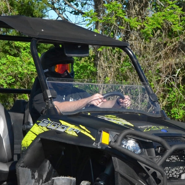 WINDSHIELD HALF CLR POL SUPERATV