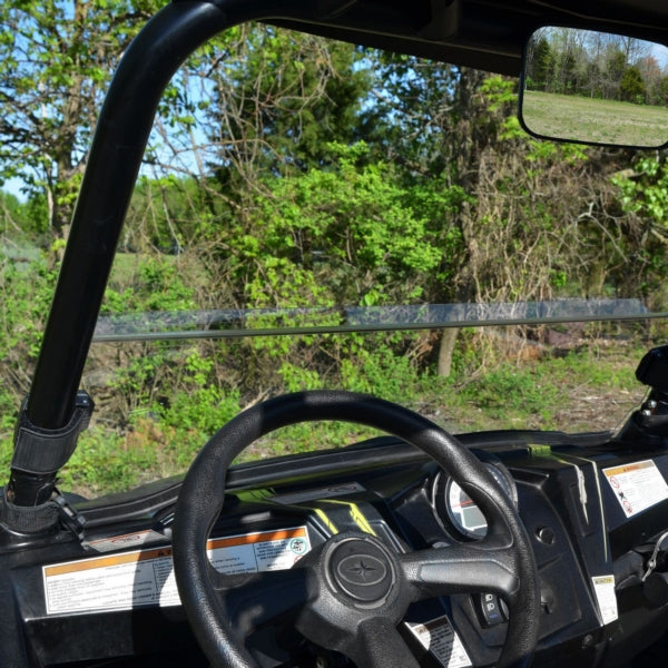 WINDSHIELD HALF CLR POL SUPERATV