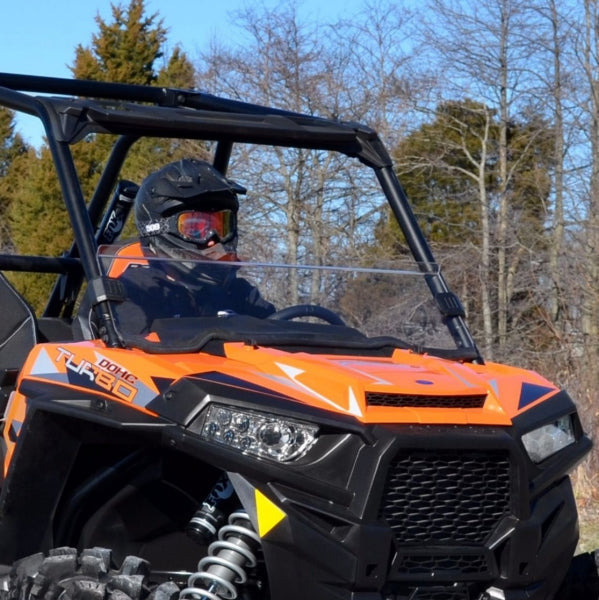 WINDSHIELD HALF CLR POL SUPERATV