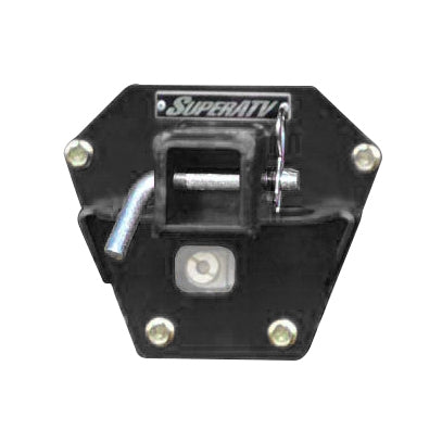HITCH RECEIVER RR POL BK SUPER ATV