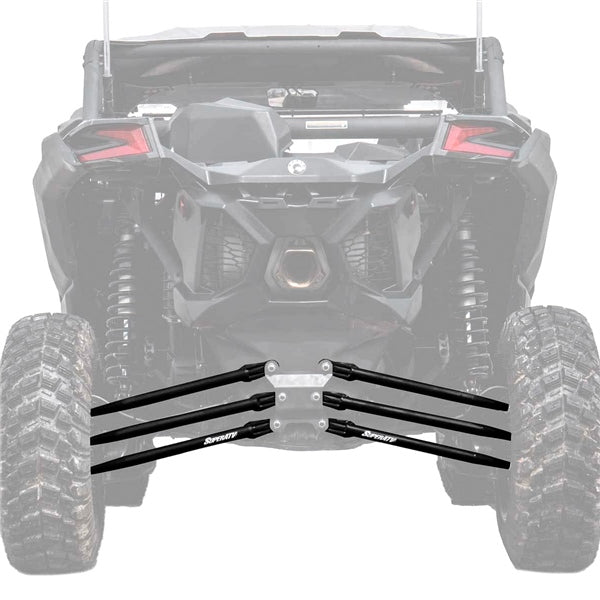 RADIUS ARM STRAIGHT BOXED BK C-AM