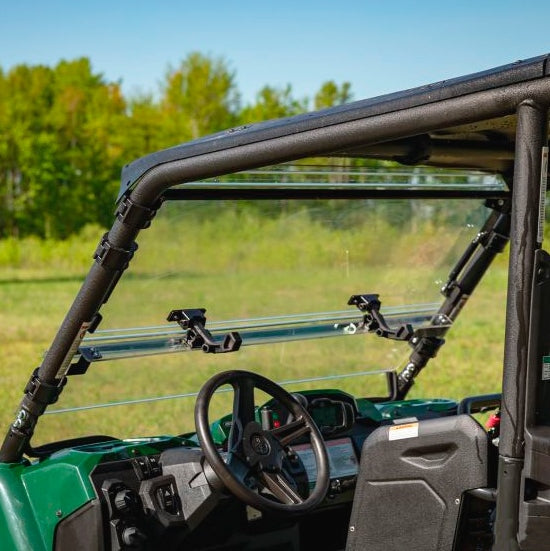 WINDSHIELD FLIP UP CLR YAM SUPERATV