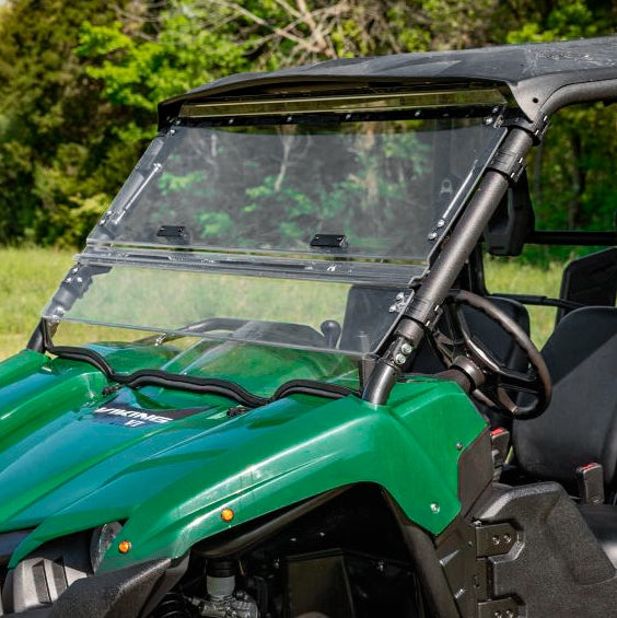 WINDSHIELD FLIP UP CLR YAM SUPERATV