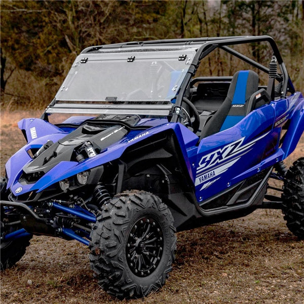 WINDSHIELD FLIP UP CLR YAM SUPERATV